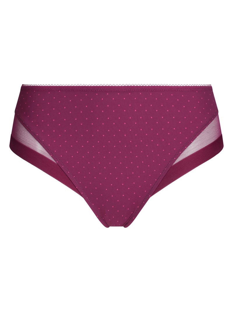 Slip Microfibre Generous Bordeaux - Kiabi
