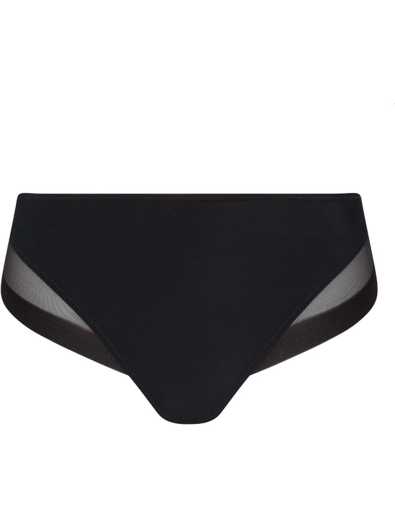 Slip Microfibre Generous Noir - Kiabi