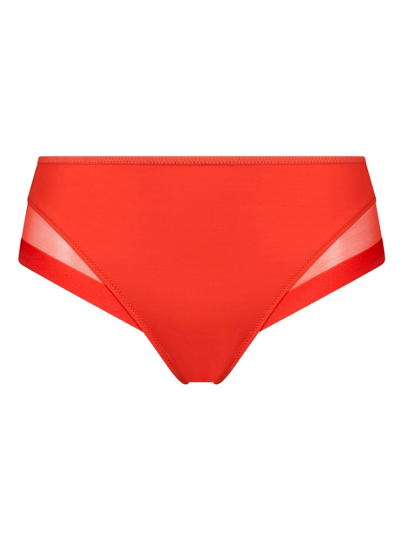 Slip Microfibre Generous Rouge clair - Kiabi