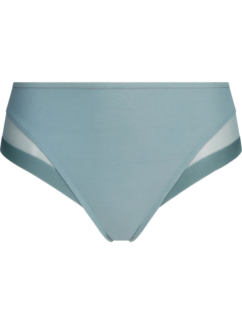 Slip Microfibre Generous Vert givrée - Kiabi