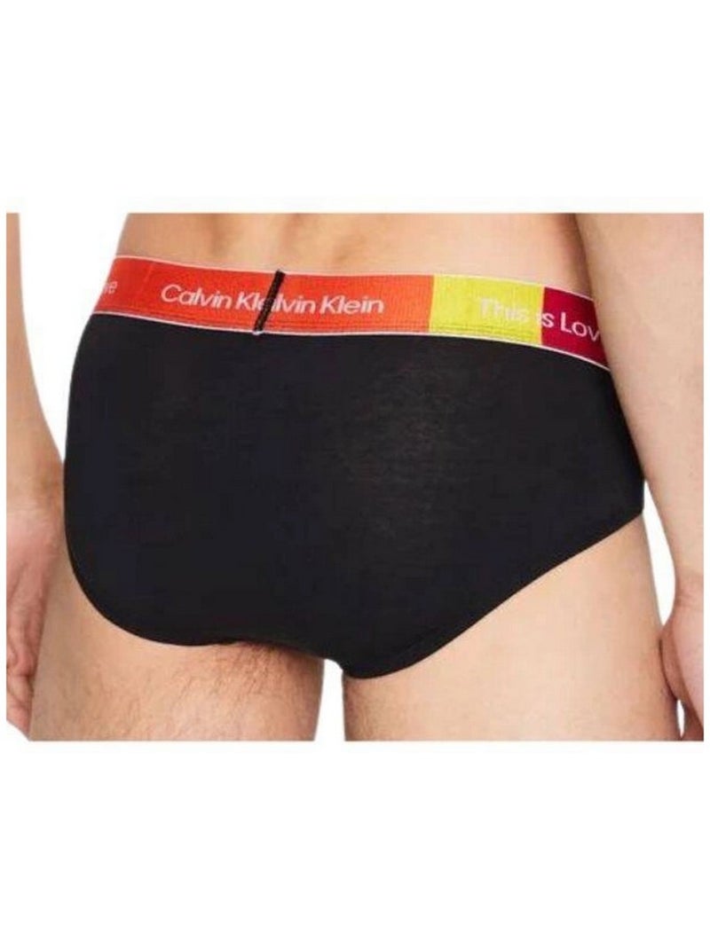 Slip motif/style logo - calvin klein Jaune - Kiabi