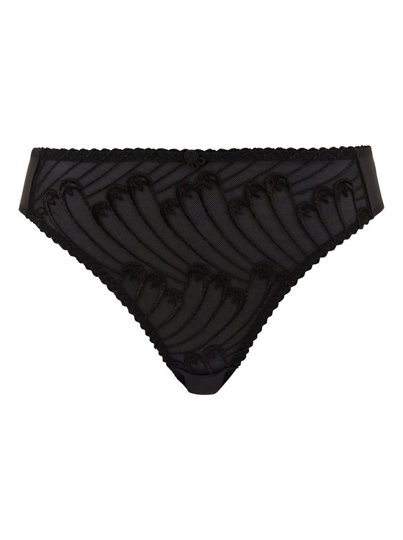 Slip narcisse sans complexe lingerie Noir - Kiabi