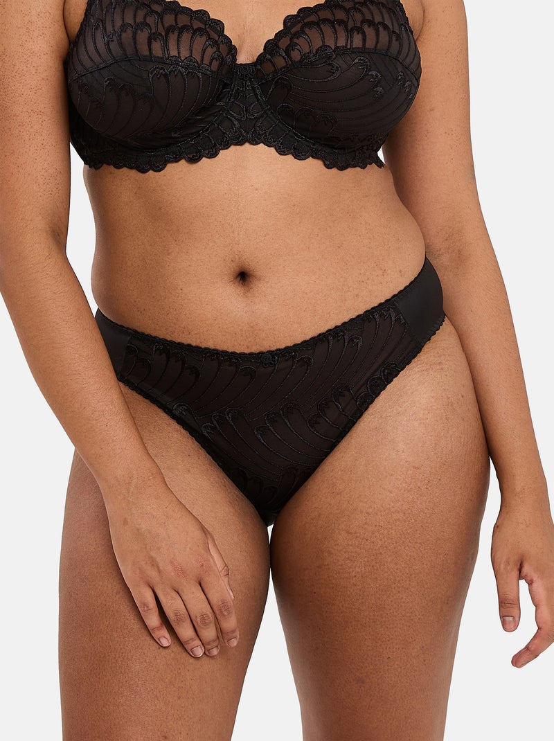 Slip Narcisse Sans Complexe Noir - Kiabi