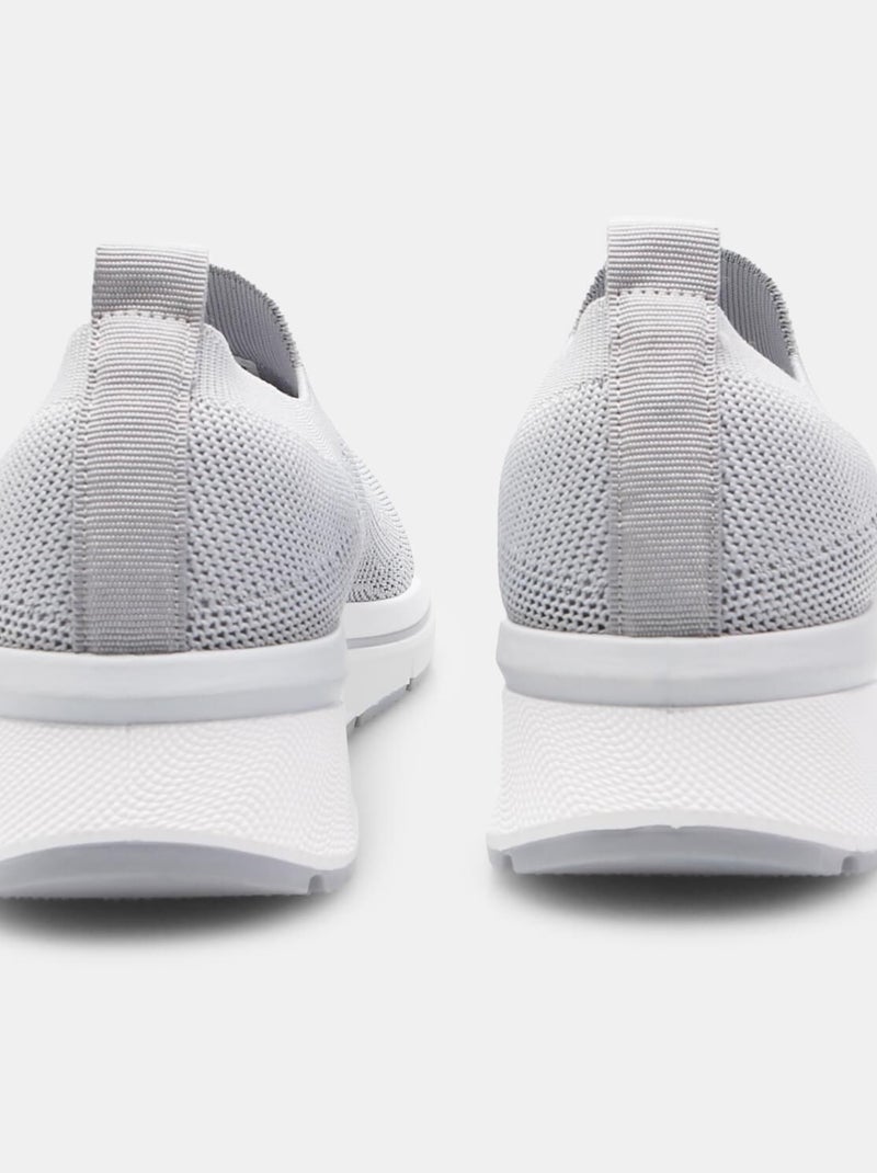 Slip on confortables  BATA Argent - Kiabi