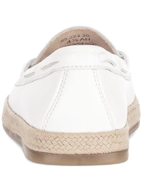 Slip-on crème en cuir - Kiabi
