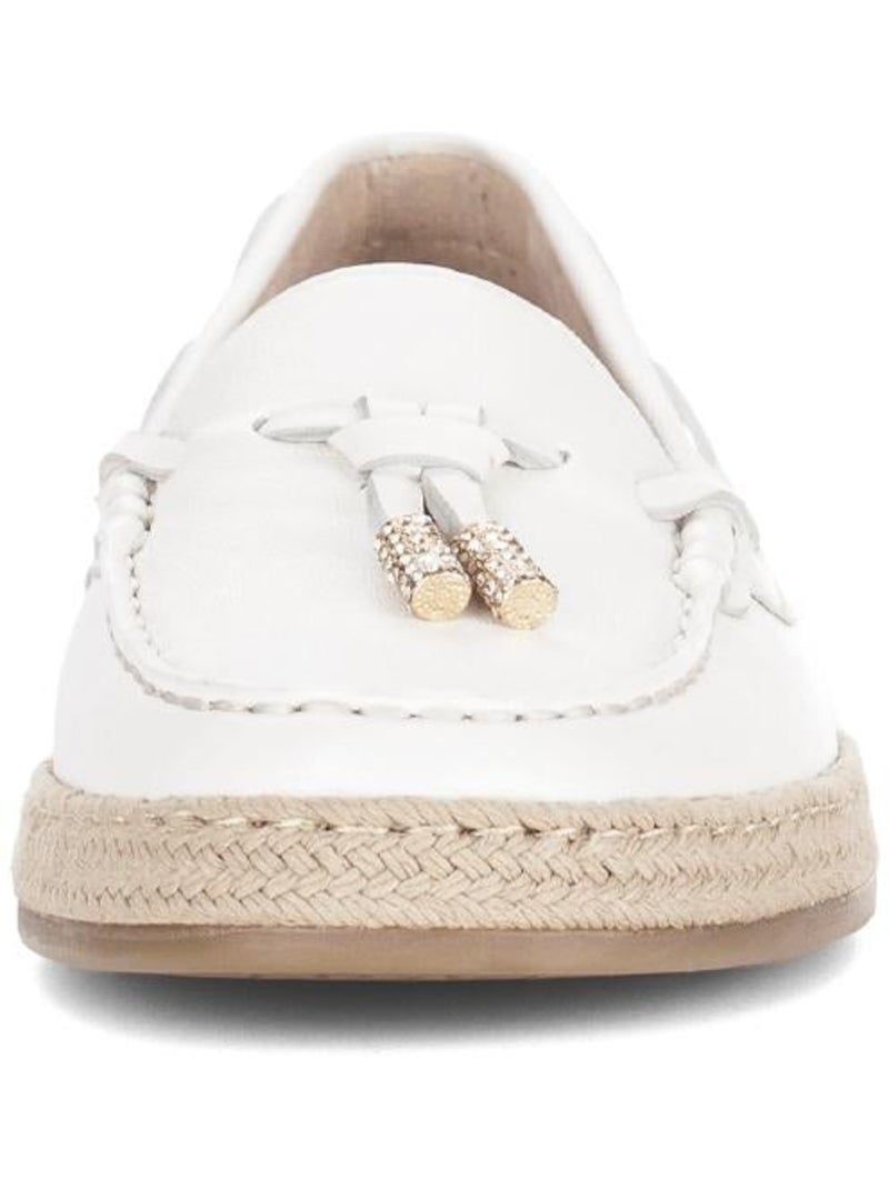 Slip-on crème en cuir Crème - Kiabi