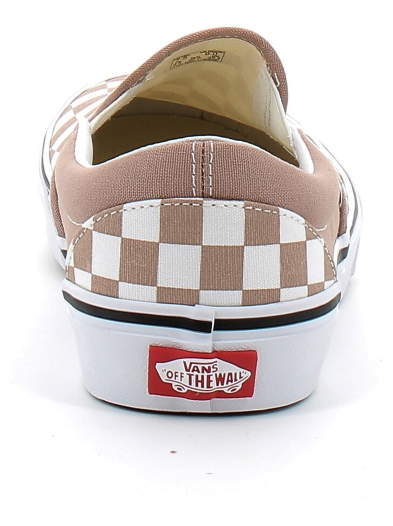 Slip Ons en Textile Vans Beige - Kiabi