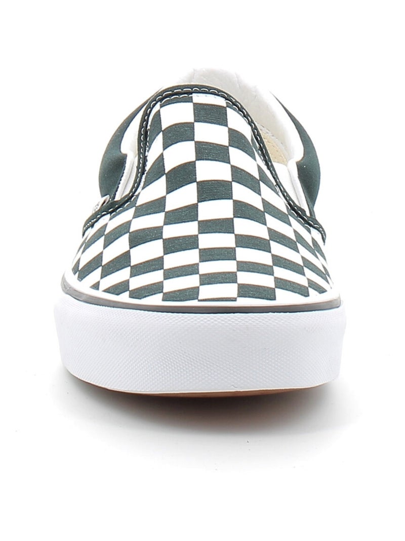 Slip Ons en Toile Vans Vert - Kiabi