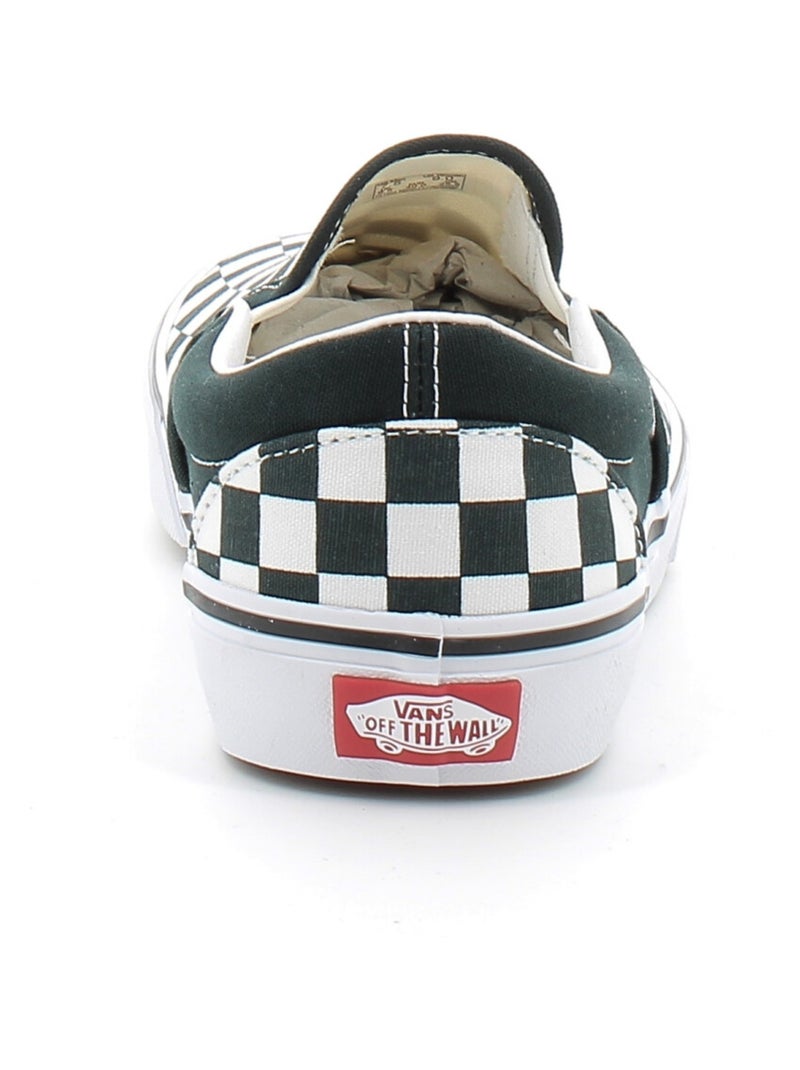 Slip Ons en Toile Vans Vert - Kiabi