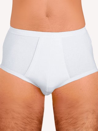 Slip ouvert coton - lot de 2