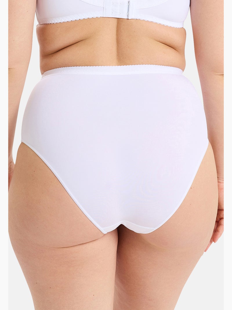 Slip perfect lift sans complexe lingerie Blanc - Kiabi