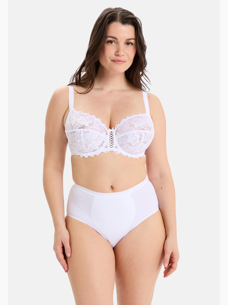 Slip perfect lift sans complexe lingerie Blanc - Kiabi