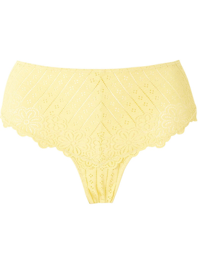 Slip POETESSE - Brigitte Bardot Lingerie Jaune - Kiabi