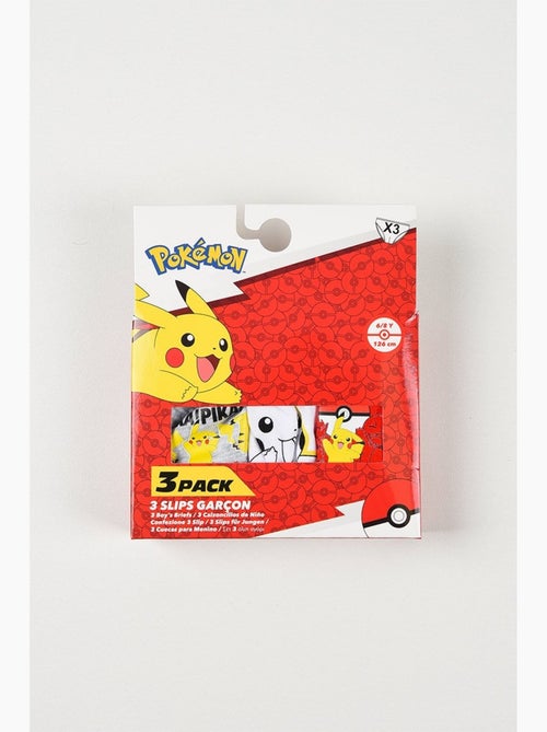 Slip Pokemon| Licence Officielle - Kiabi Slip Pokemon| Licence Officielle - Kiabi