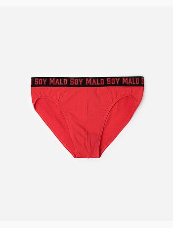 Slip pour homme ADMAS, couleur anthracite, avec poche