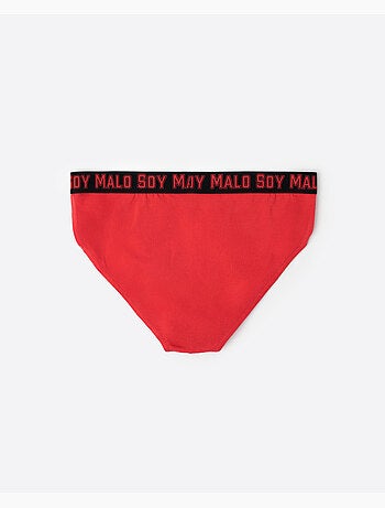 Slip pour homme ADMAS, couleur anthracite, avec poche