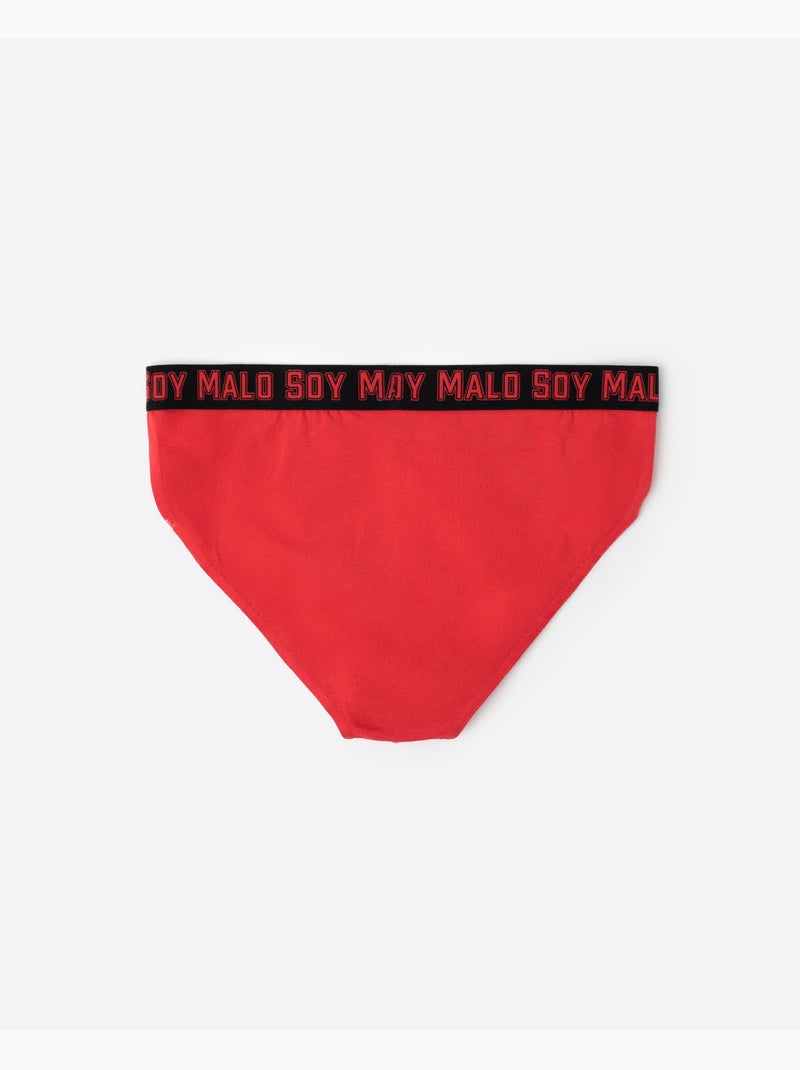 Slip pour homme ADMAS, couleur anthracite, avec poche Rouge - Kiabi