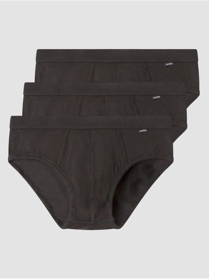 Slip pour homme en tissu Noir - Kiabi
