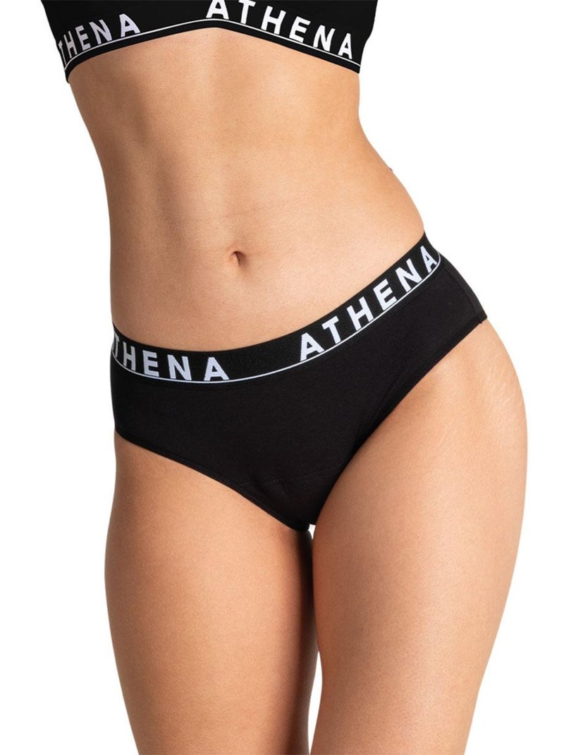 Slip pour les règles Athena Noir - Kiabi