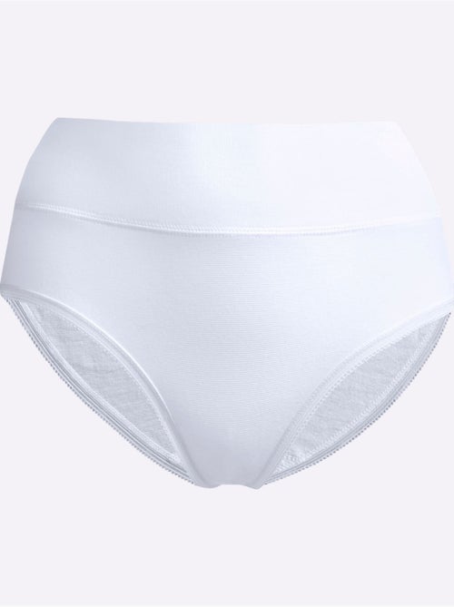 Slip Qualité Coton - Taille Standard - Moda Vilona - Lot de 3 - Kiabi