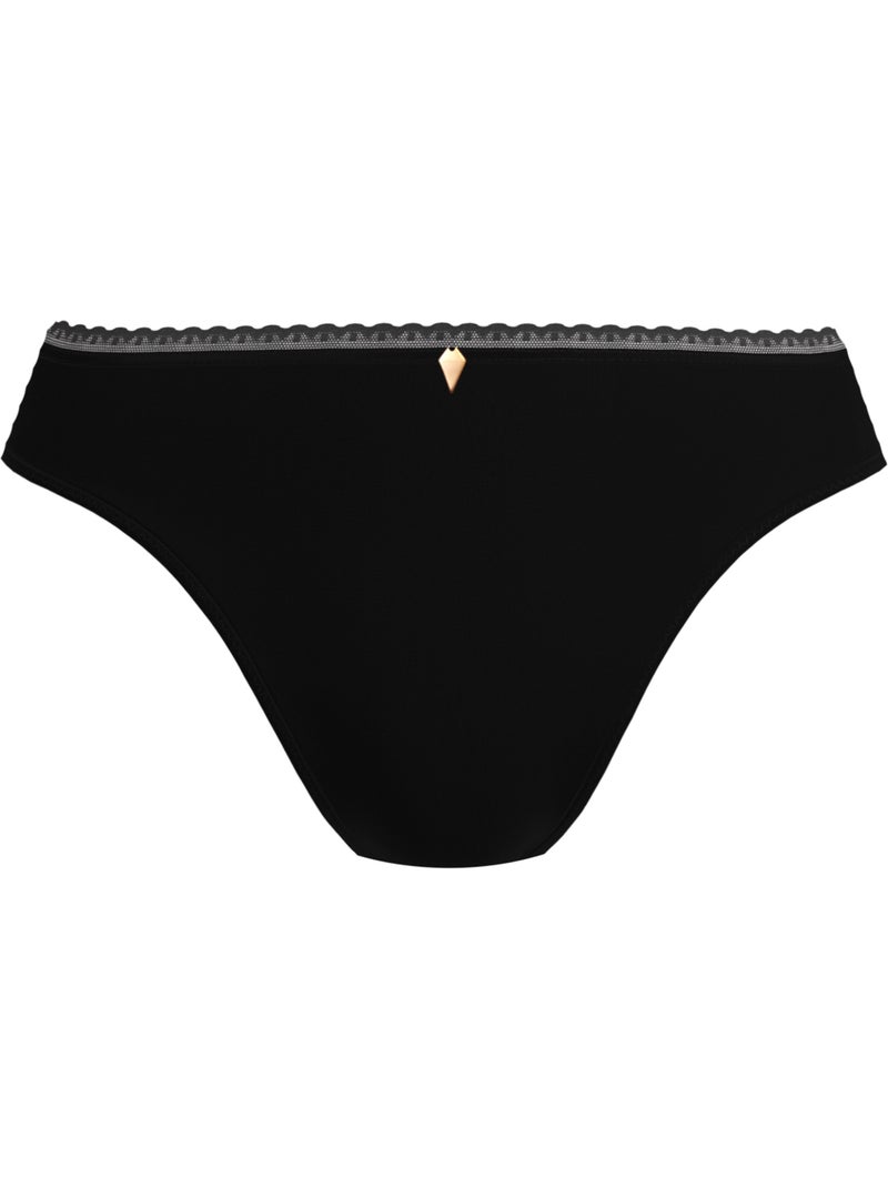 Slip romie sans complexe lingerie Noir - Kiabi