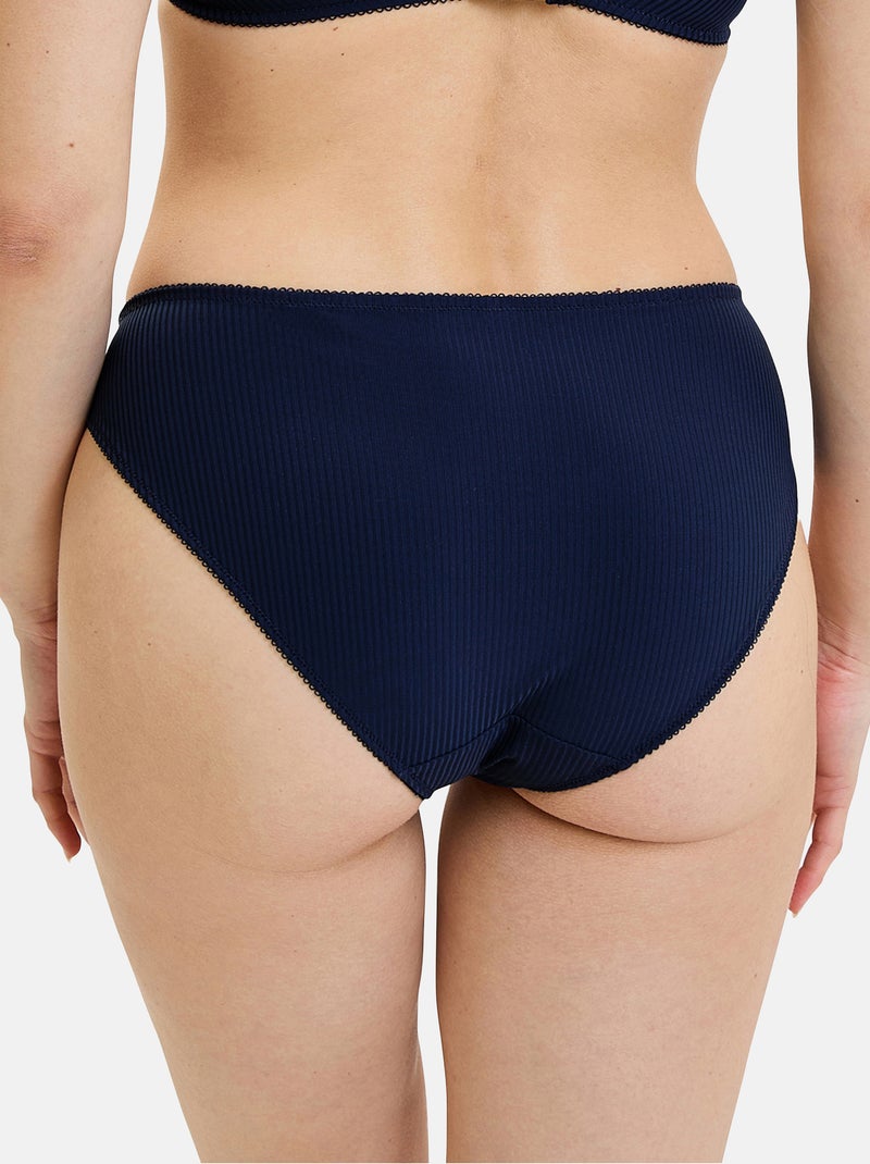 Slip rosa fantaisie sans complexe lingerie Bleu foncé - Kiabi