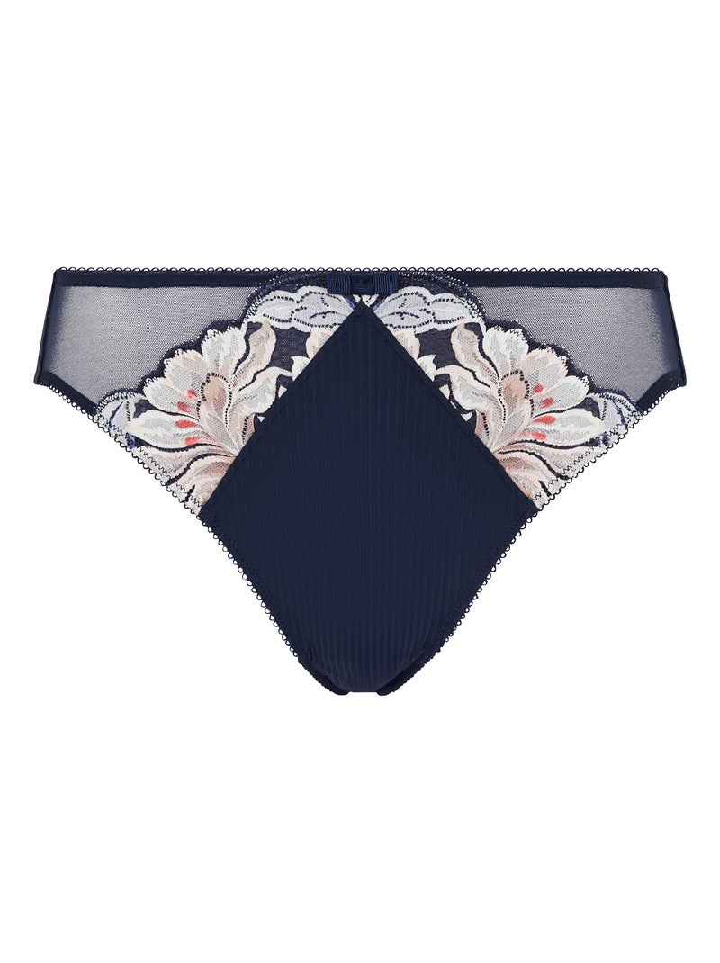 Slip rosa fantaisie sans complexe lingerie Bleu foncé - Kiabi