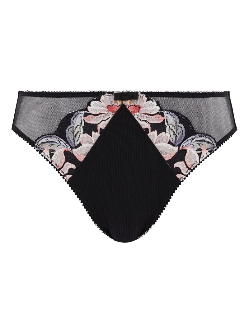 Slip rosa fantaisie sans complexe lingerie Noir Rose - Kiabi