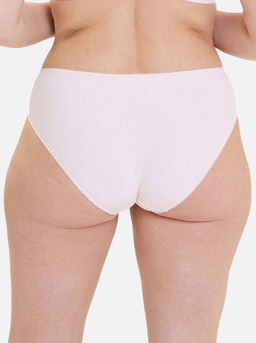 Slip Rosa Fantaisie Sans Complexe - Kiabi