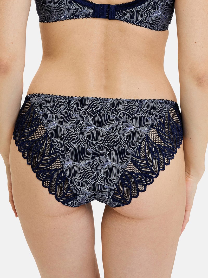 Slip sabrina sans complexe lingerie Bleu marine - Kiabi