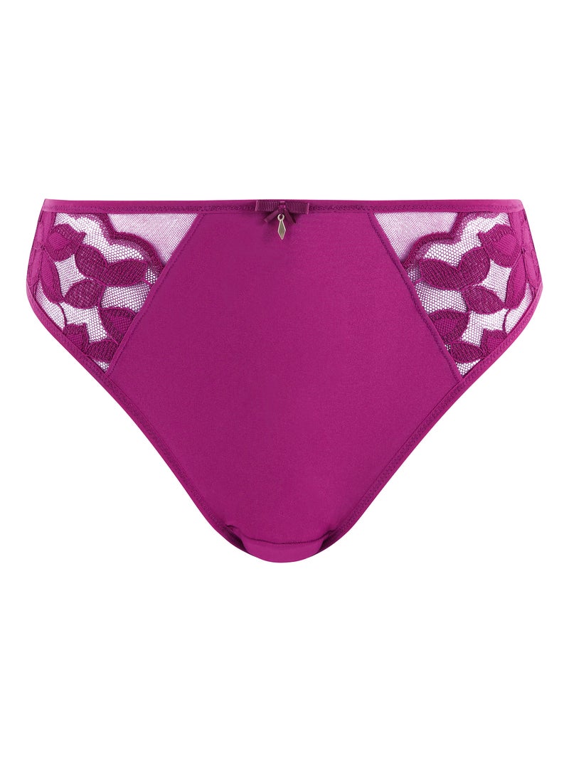 Slip salomé sans complexe lingerie Violet - Kiabi