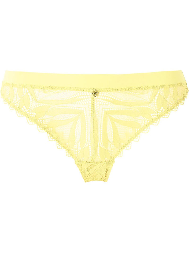 Slip SANA - Morgan Lingerie Jaune - Kiabi