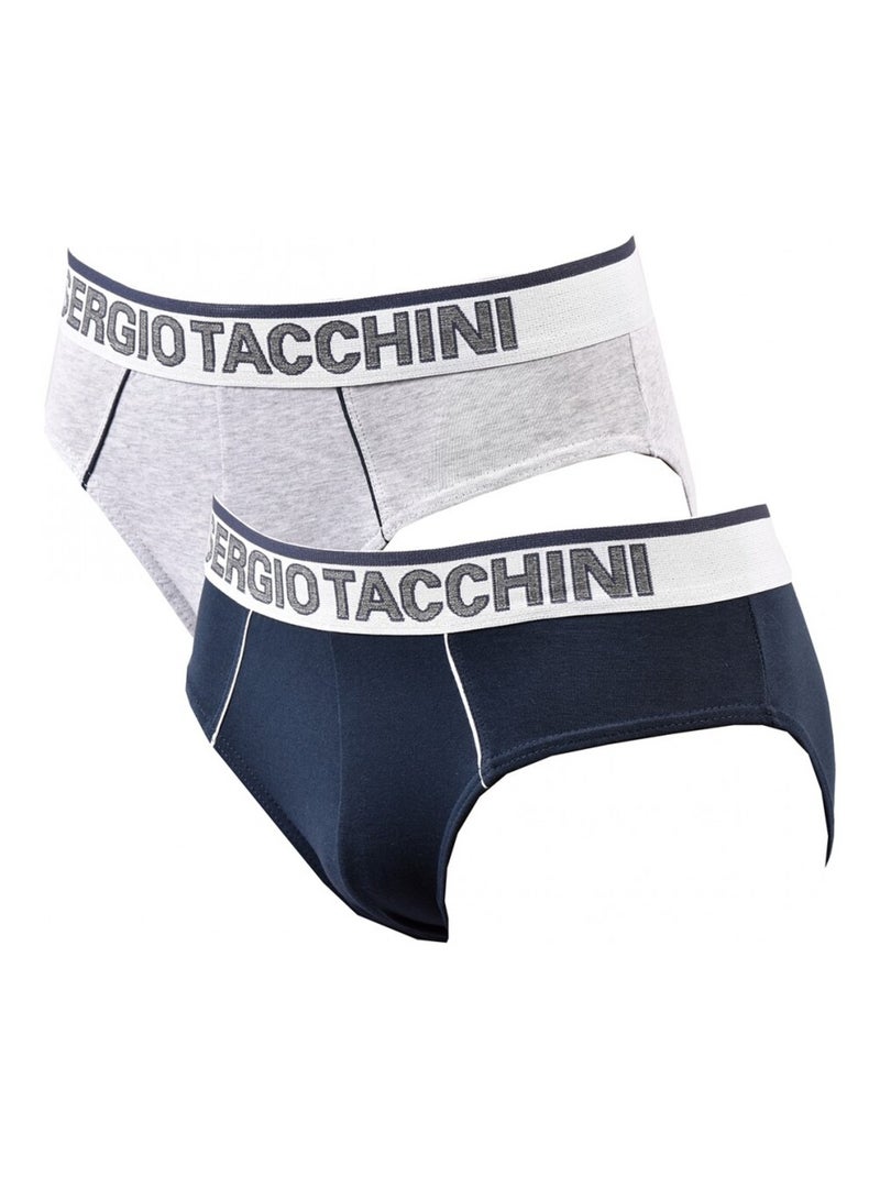 Slip SERGIO TACCHINI - Pack de 2 Multicolore - Kiabi