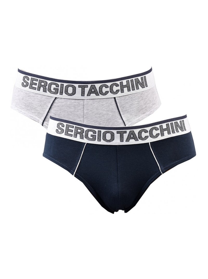 Slip SERGIO TACCHINI - Pack de 2 Multicolore - Kiabi