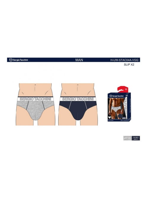 Slip SERGIO TACCHINI - Pack de 2 - Kiabi