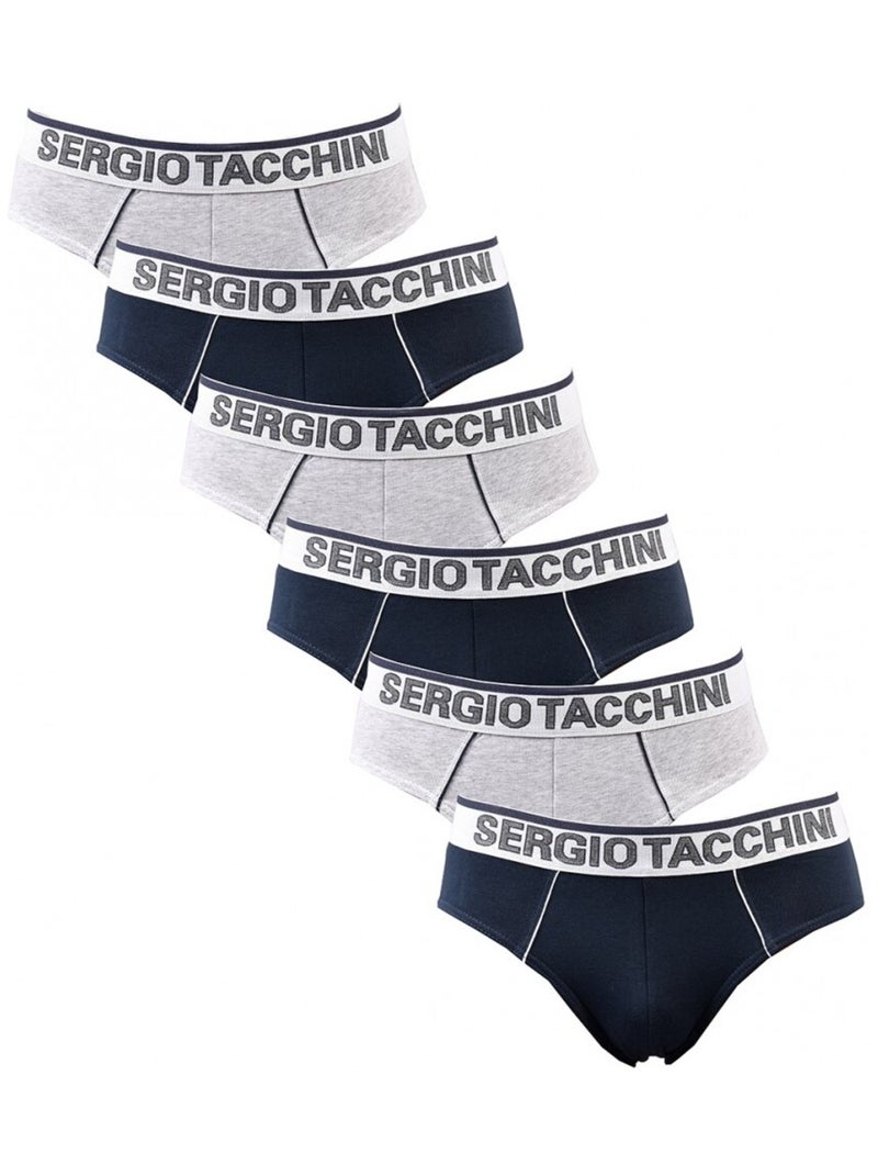 Slip SERGIO TACCHINI - Pack de 6 Multicolore - Kiabi