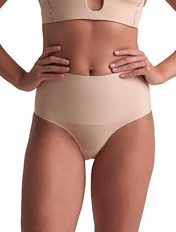 Slip shapewear taille haute gainée