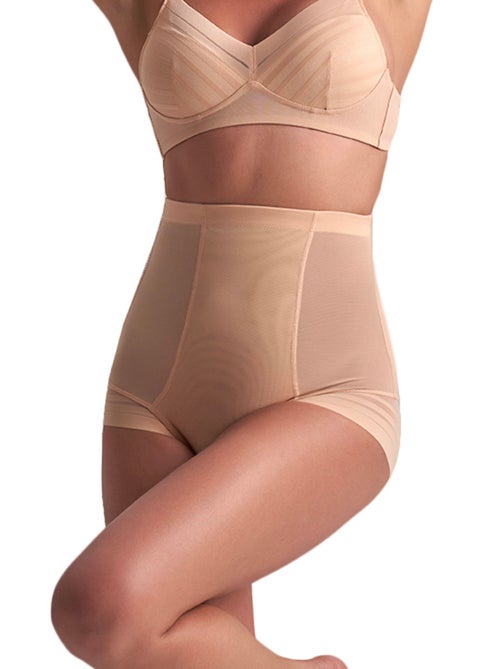 Slip shapewear taille ultra haute Powermesh - Kiabi