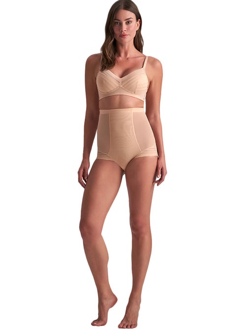 Slip shapewear taille ultra haute Powermesh - Kiabi