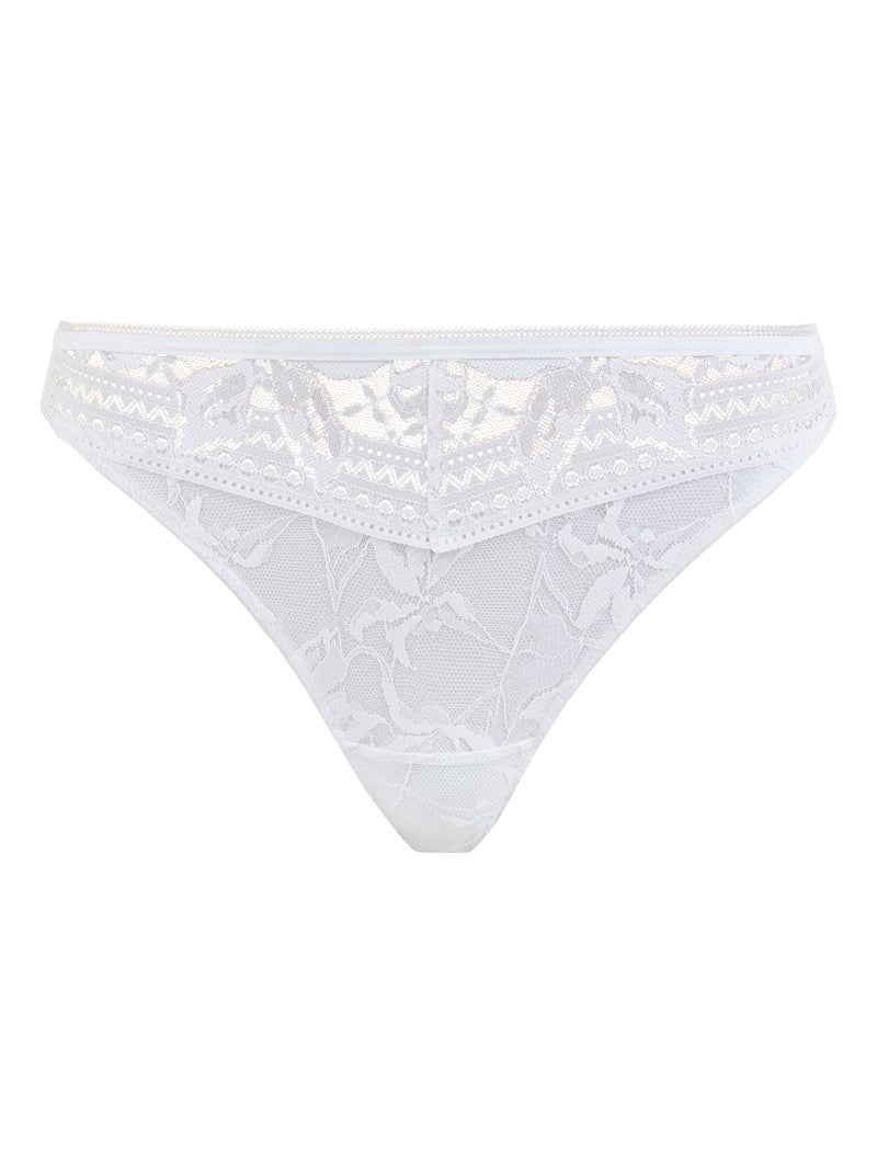 Slip Singulière Billet Doux Blanc - Kiabi