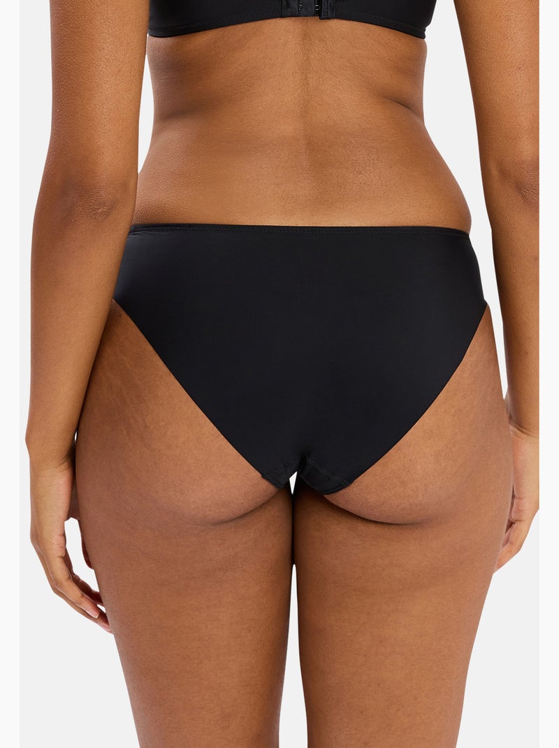 Slip sonia sans complexe lingerie Noir - Kiabi