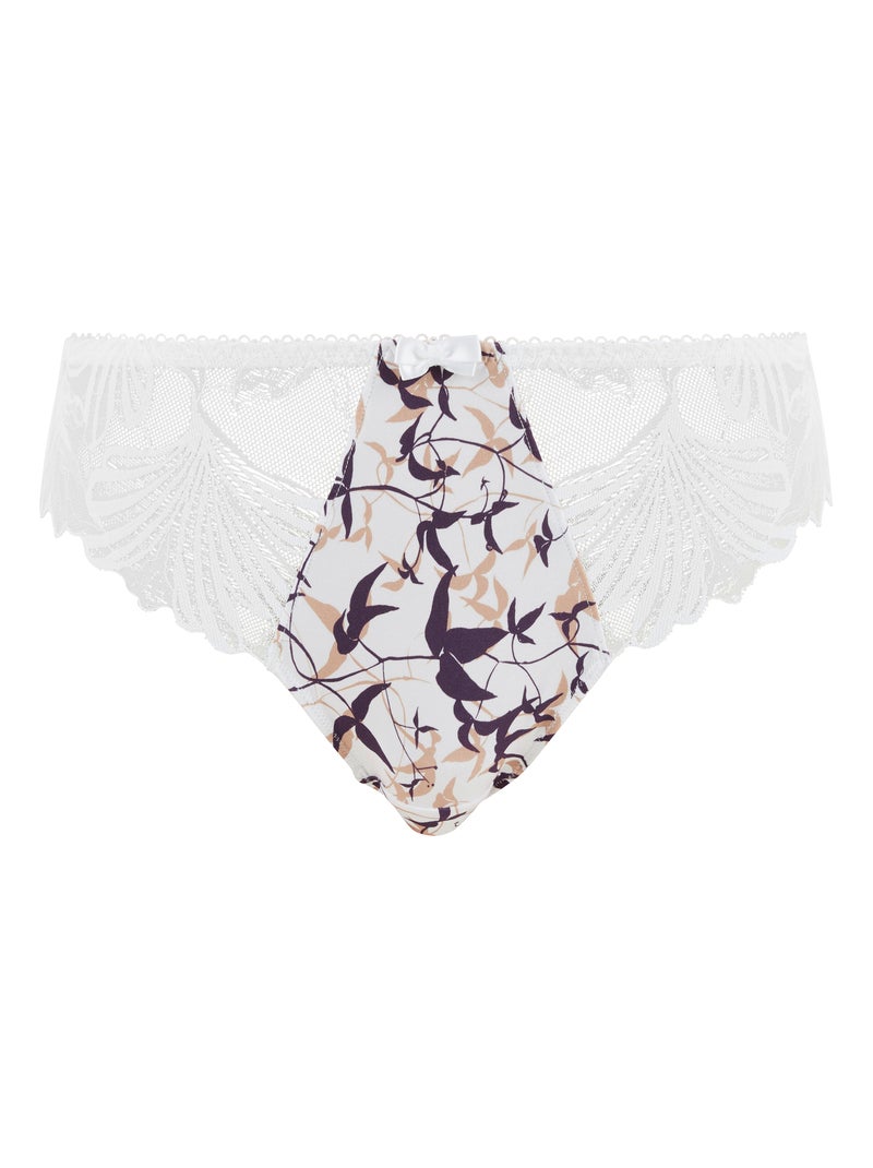 Slip sophie sans complexe lingerie Blanc Violet clair - Kiabi