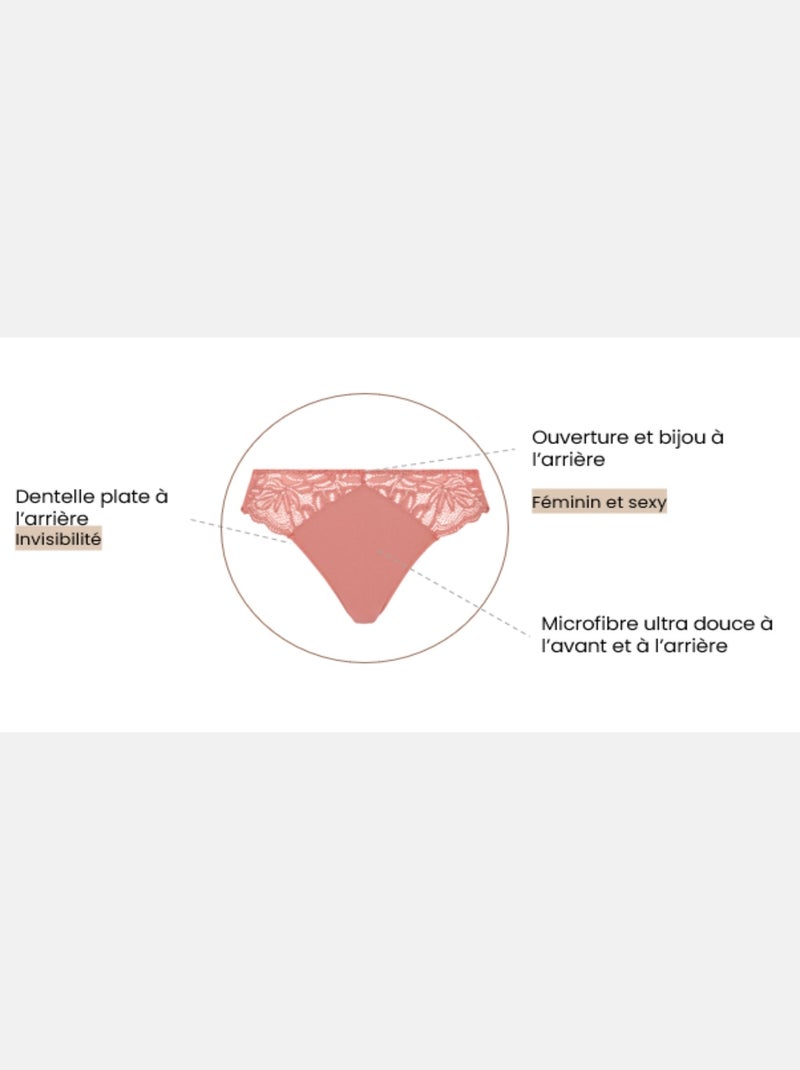 Slip Suzan Sans Complexe Rose - Kiabi