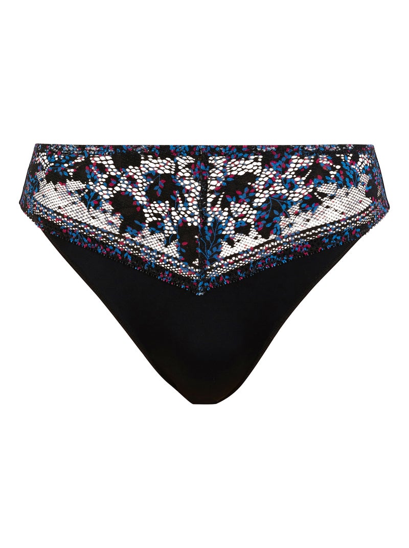 Slip Suzie Fantaisie Sans Complexe Noir Rose Bleu - Kiabi