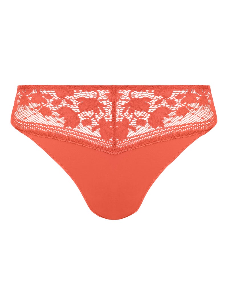 Slip suzie sans complexe lingerie Orange corail - Kiabi