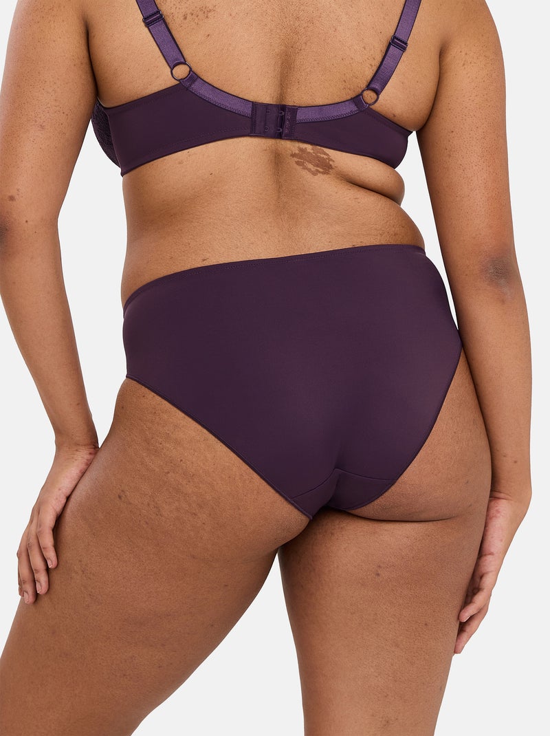 Slip Suzie Sans Complexe Violet aubergine - Kiabi