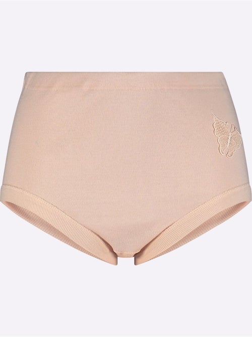 Slip Taille Haute Côtes Fines - Taille Standard - Witt - Lot de 3 - Kiabi