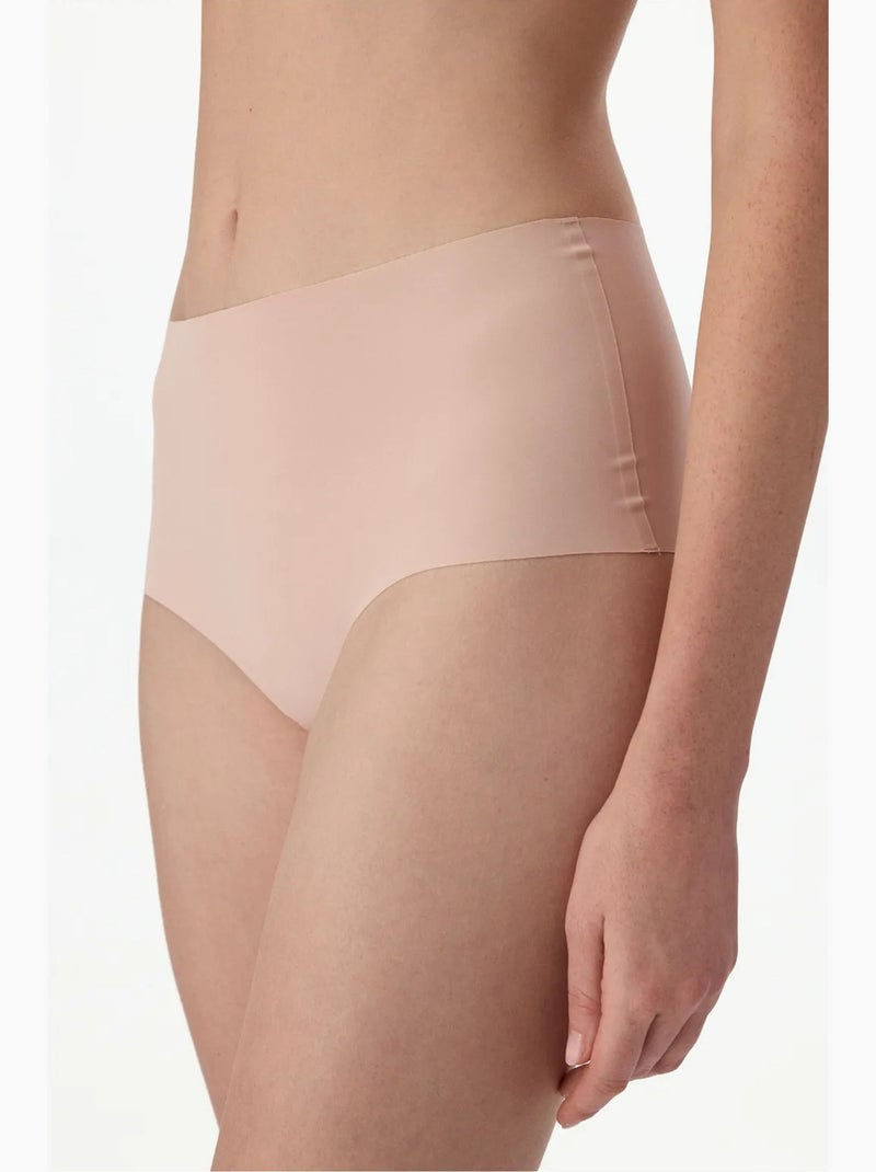 Slip taille haute découpé au laser penti Beige argile - Kiabi