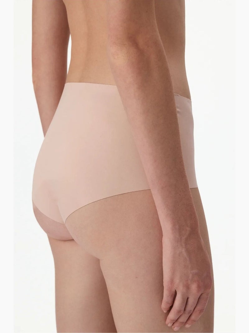 Slip taille haute découpé au laser penti Beige argile - Kiabi