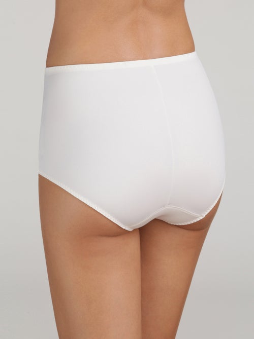 Slip Taille Haute Effet Ventre Plat Ecodim - Kiabi
